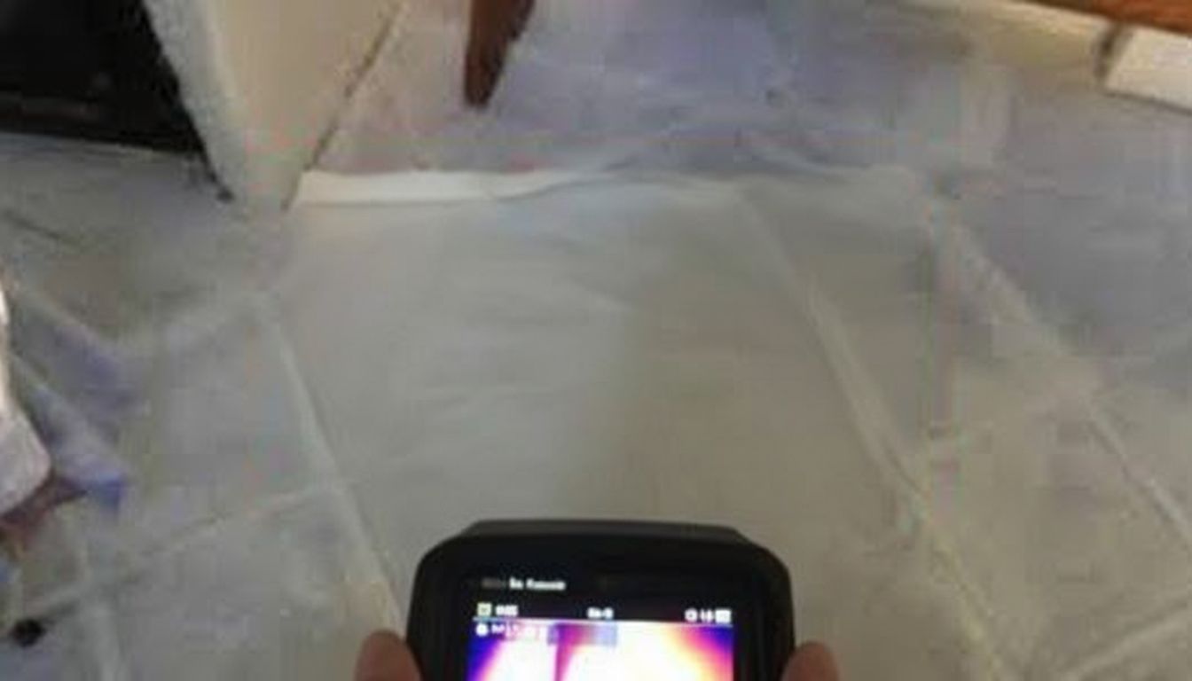 image from detection fuite plancher chauffant